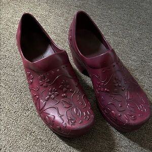 Dansko Pixie medical clogs - Burgundy